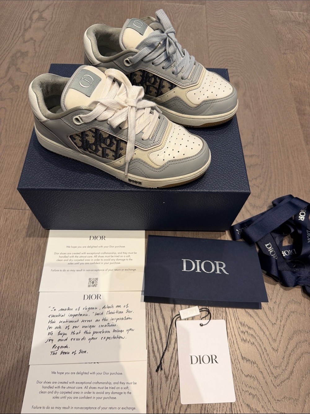 Dior B27 Uptown Low-Top Sneaker size 36 women’s